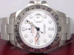 NEW UPGRADED Top Qualty Rolex Explorer II Watch 42mm SS White Face - SWISS CASE